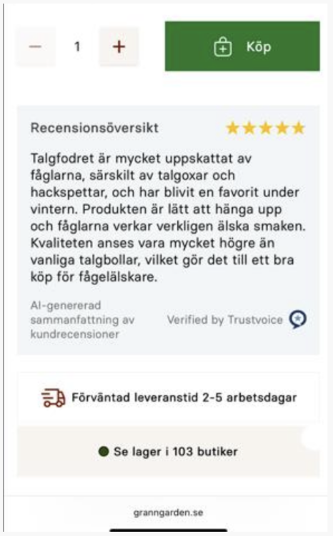 Granngården — viktig info före